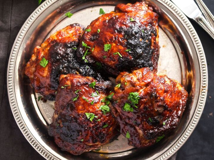 Image for Baked BBQ Chicken Thighs