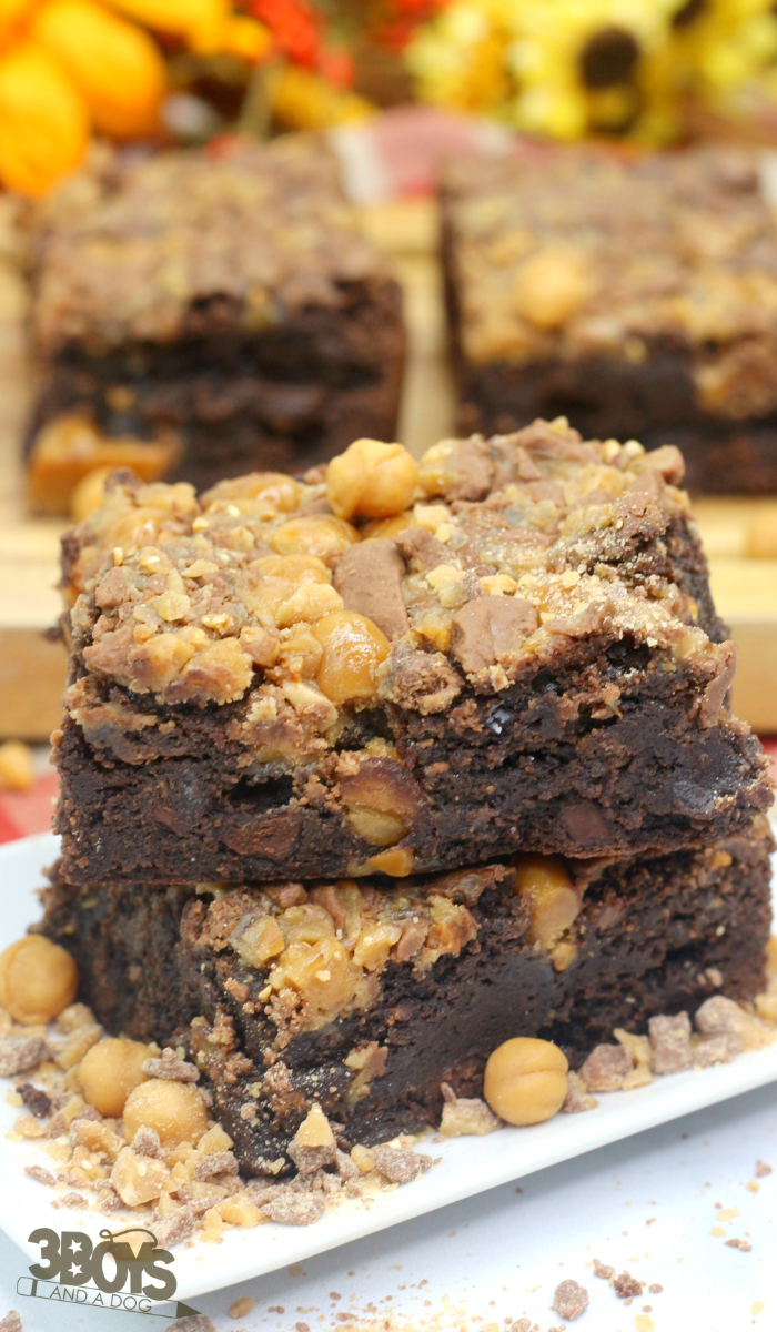 Toffee Brownies Recipe