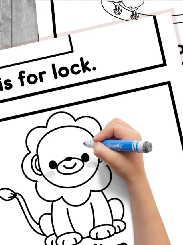 Printable Letter L Book for Preschoolers