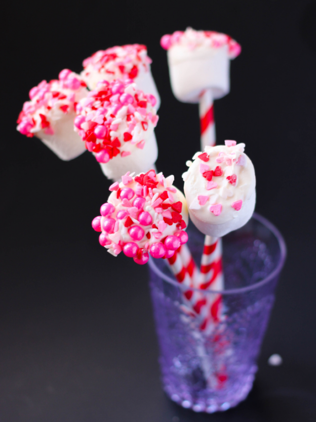 Valentine Marshmallow Pops Recipe