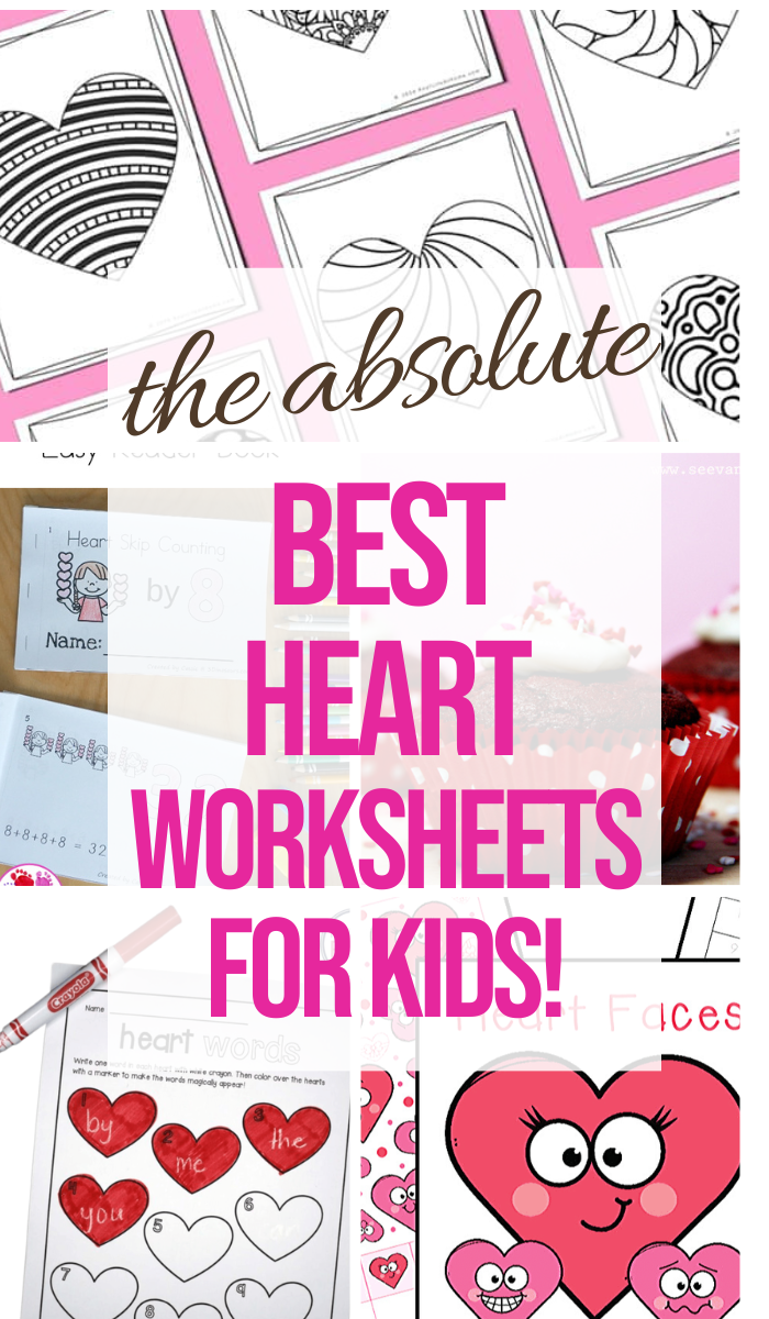 Heart Worksheets for Kids, 20+ - 3 Boys and a Dog