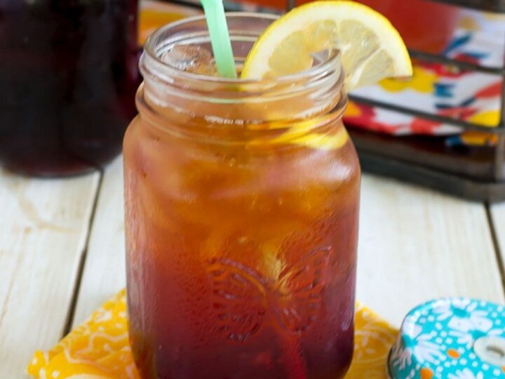 Image for Sweet & Refreshing Hibiscus Iced Tea Recipe