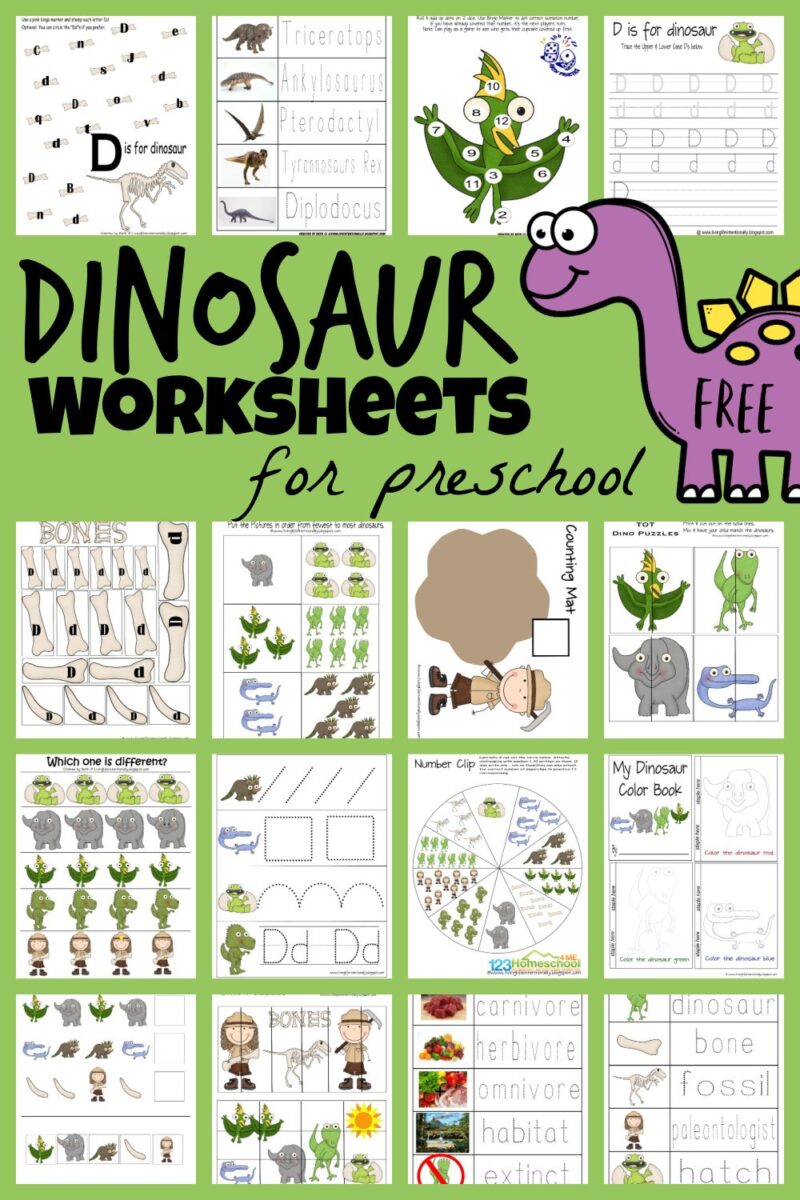 Dinosaur Printables for Kids - 3 Boys and a Dog