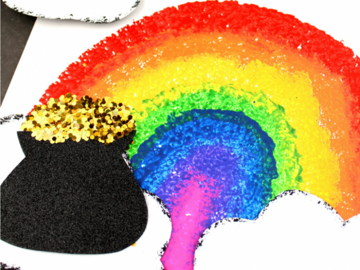 Image for St. Patrick's Day Pot Of Gold Sponge Painting