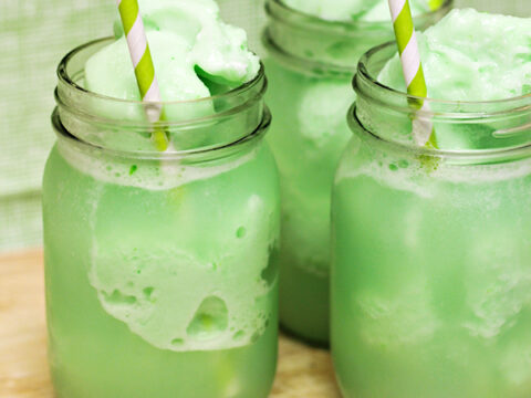 Image for Lime Sherbet Floats (St Patrick's Day Floats)
