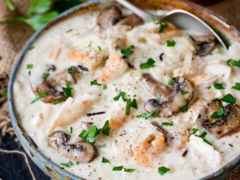 Image for Chicken, Wild Rice & Mushroom Soup