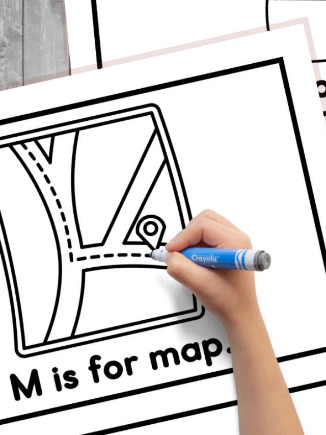 Printable Letter M Book