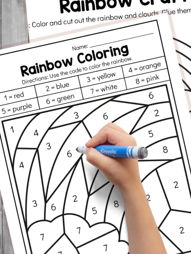 Rainbow Activity Sheets