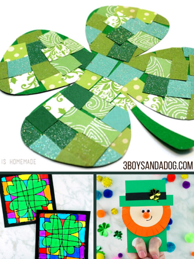20+ Cute St. Patrick’s Day Crafts for Kids