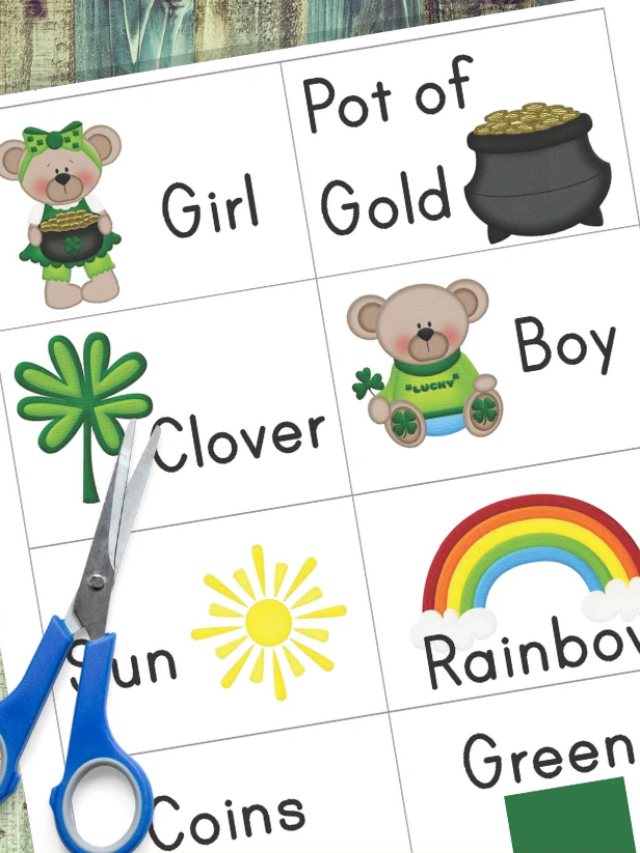 Saint Patrick’s Day Reading Flashcards