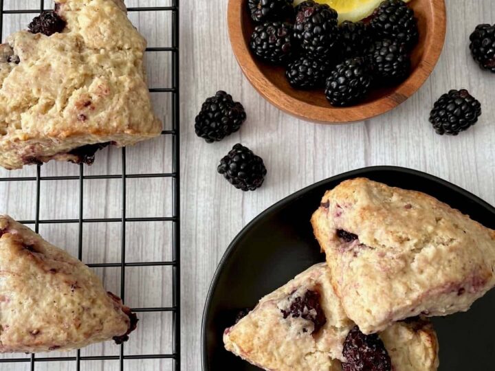 Image for Vegan Blackberry Scones