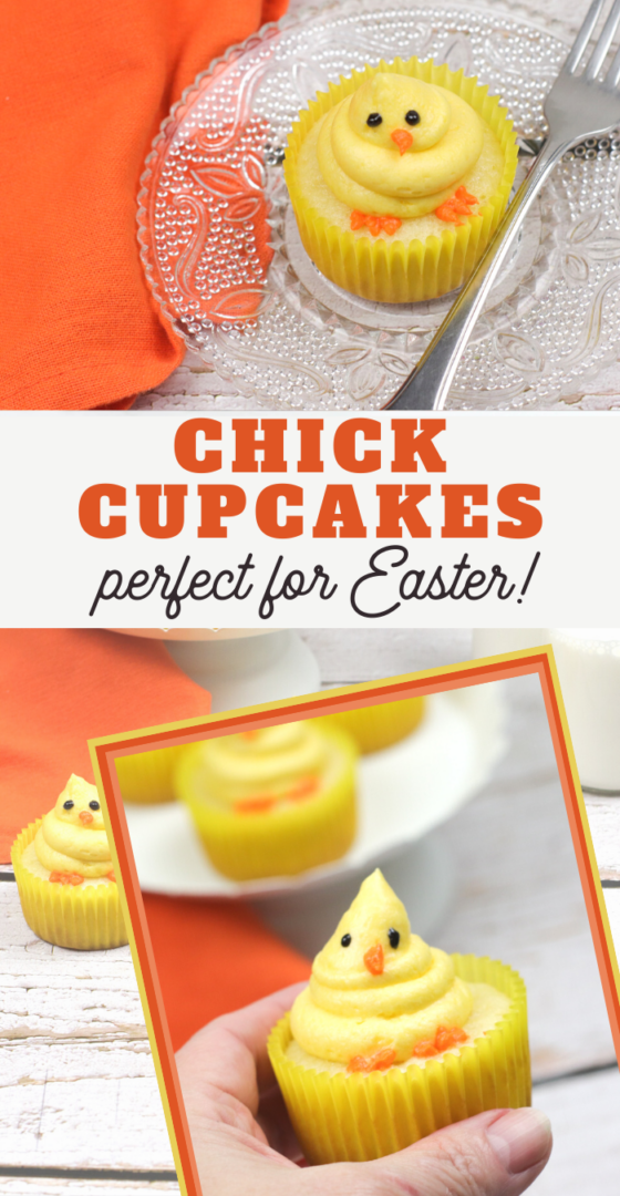 Easter Chick Cupcakes Recipe - 3 Boys and a Dog