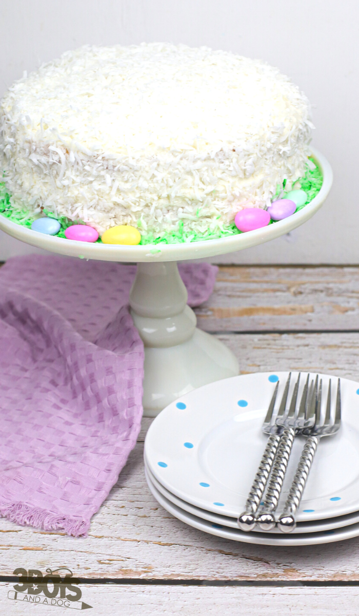 Coconut Easter Cake Recipe