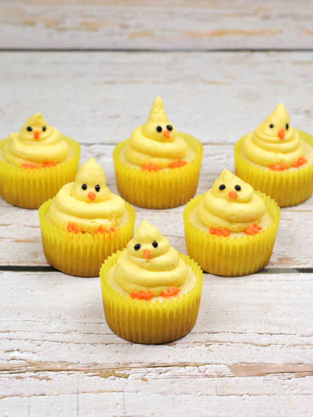 Easter Chick Cupcakes Recipe