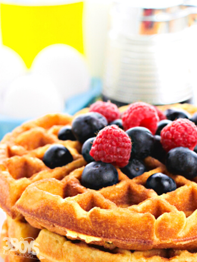 Cake Mix Waffles Recipe