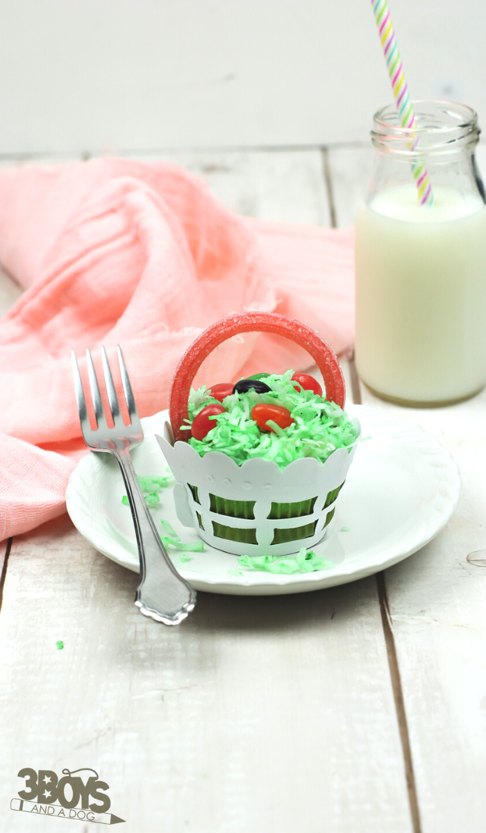 Easter Basket Cupcakes Recipe