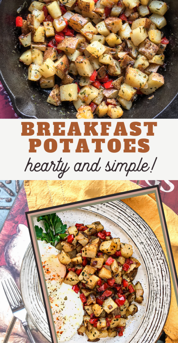 Easy Parmesan Breakfast Potatoes Recipe 3 Boys and a Dog