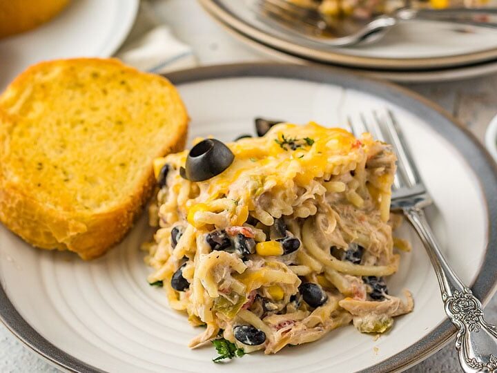 Image for Fiesta Chicken Pasta Casserole Bake