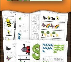 Image for Spring Worksheets for Preschool