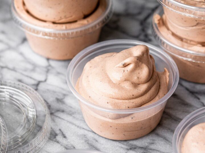 Image for 5-Ingredient Basic Chocolate Pudding Shots (Alcoholic Pudding Shots)