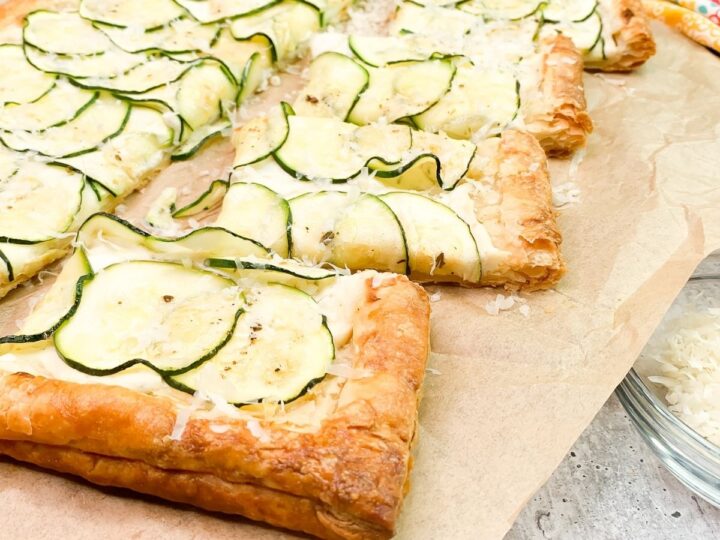 Image for Zucchini Puff Pastry Tart