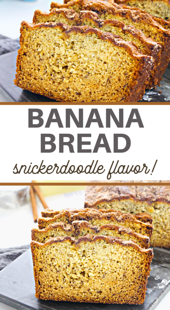 Photo inspiration: Fresh Look at Snickerdoodle Banana Bread Recipe 3 Boys And A Dog