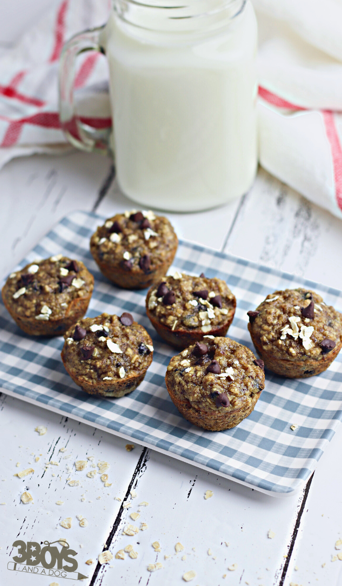 Mini Peanut Butter Banana Muffins Recipe