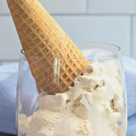 No Churn Homestyle Vanilla Ice Cream Recipe