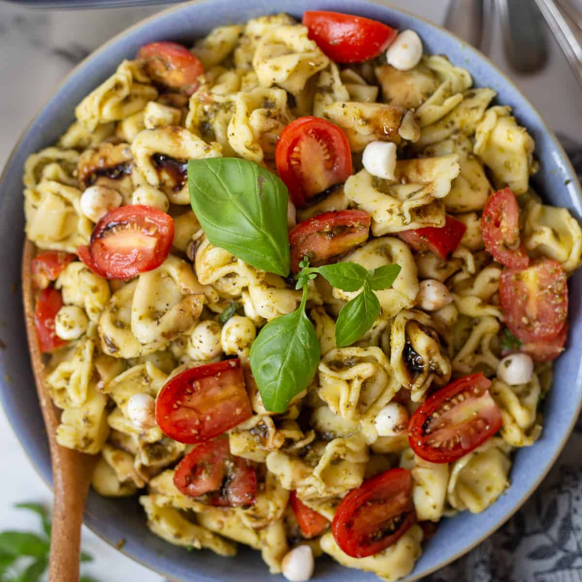 Image for Caprese Pesto Pasta Salad