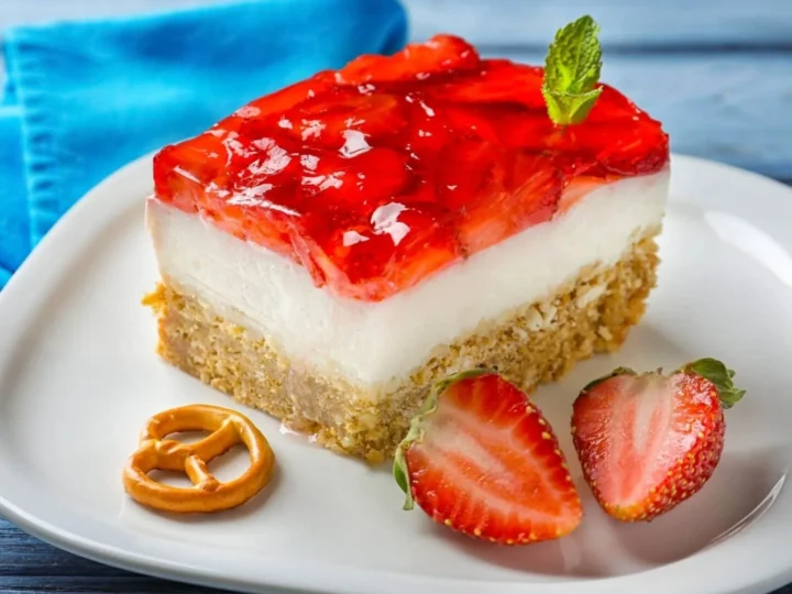 Image for Strawberry Pretzel Salad