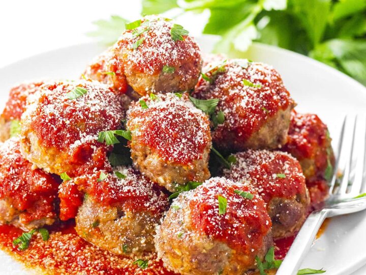 Image for Keto Meatballs (Low Carb Meatballs)
