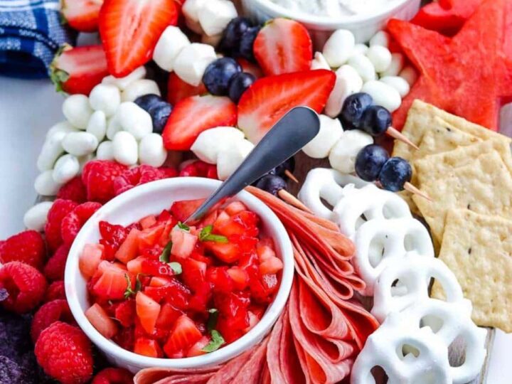 Image for 4th of July Snack Board