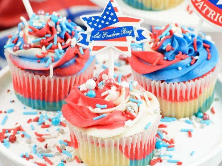 Image for 4th of July Cupcakes