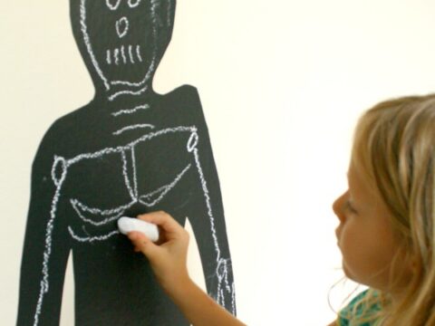 Image for Chalk Skeleton Craft