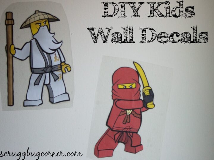 Image for DIY Kids Wall Decals Tutorial