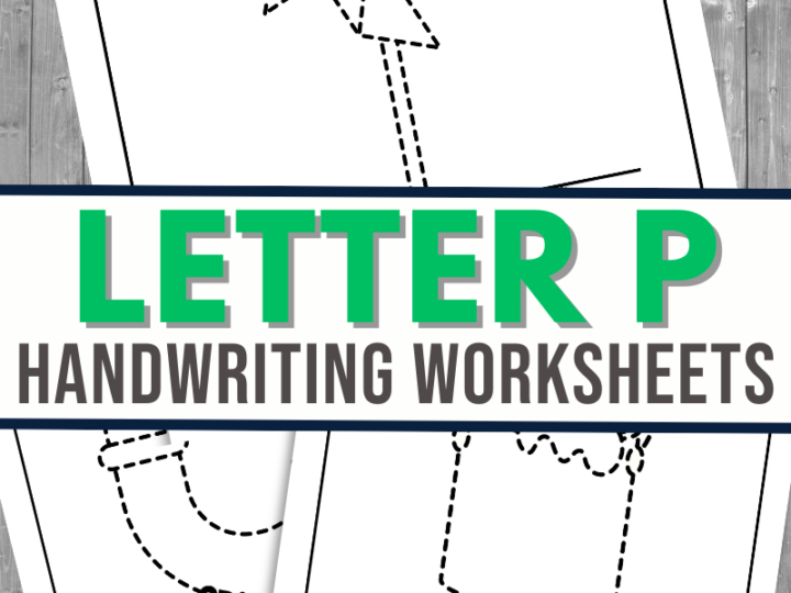Image for Letter P Preschool Worksheets