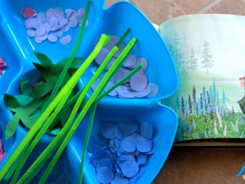 Image for Miss Rumphius Inspired Suncatcher