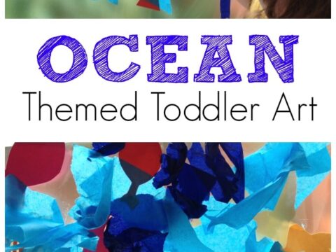 Image for Ocean Themed Toddler Art
