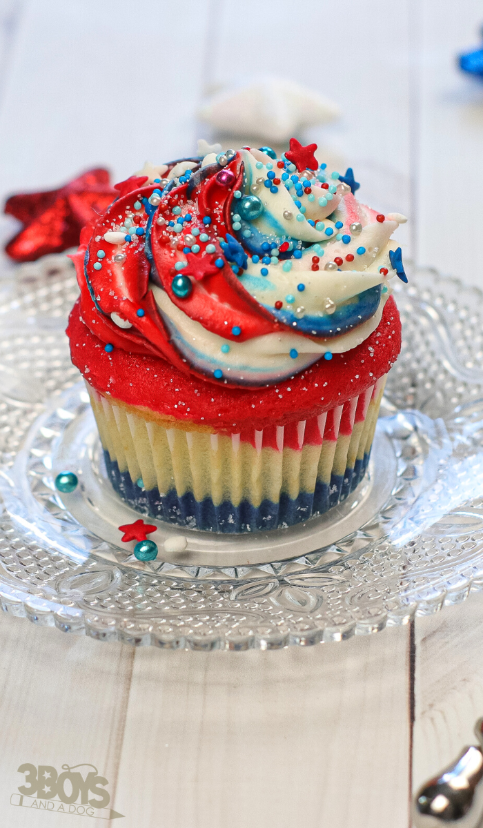 Patriotic Cupcakes Recipe
