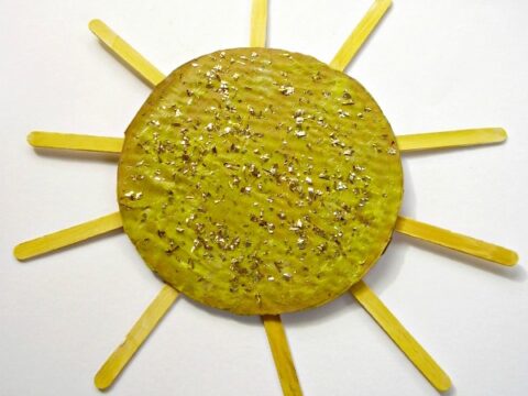 Image for Bright Sun Craft to Make with Preschoolers