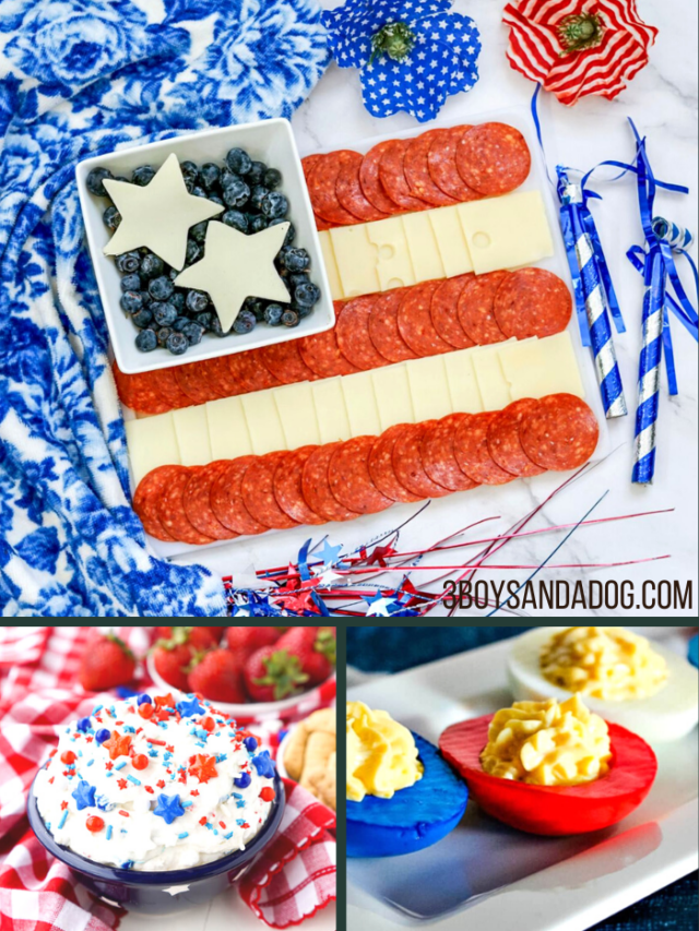 Red White and Blue Appetizers