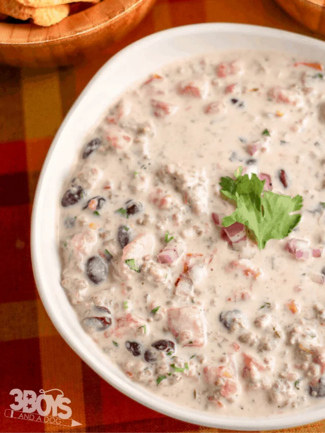 Easy Loaded Queso Dip Recipe