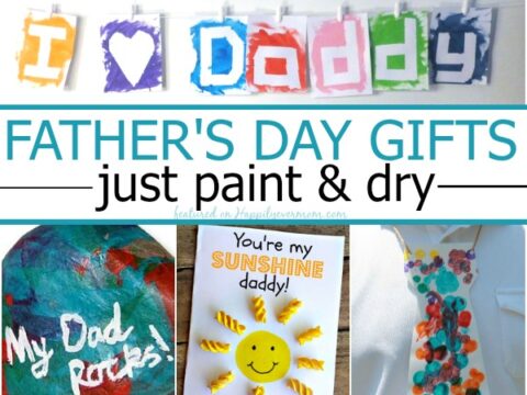 Image for Father's Day Gifts made with paint
