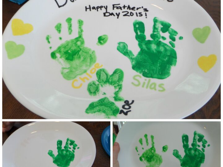 Image for Father’s Day Handprint Platter