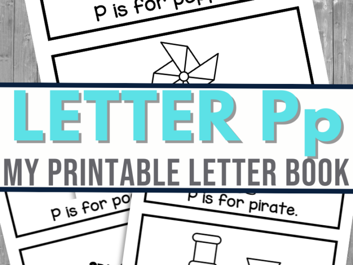 Image for Printable Letter P Book