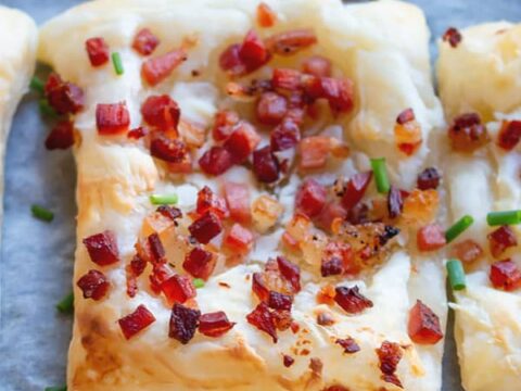 Image for Cream Cheese Bacon Puff Pastry Appetizer