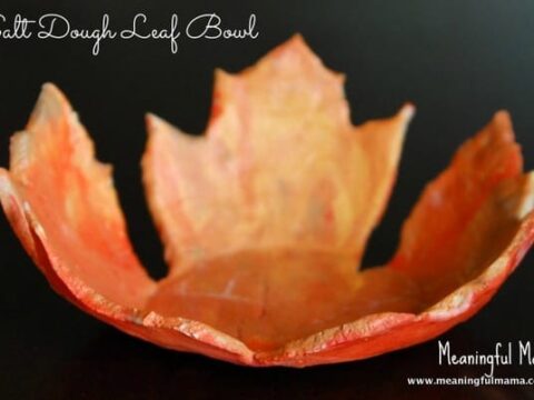 Image for Salt Dough Leaf Bowls