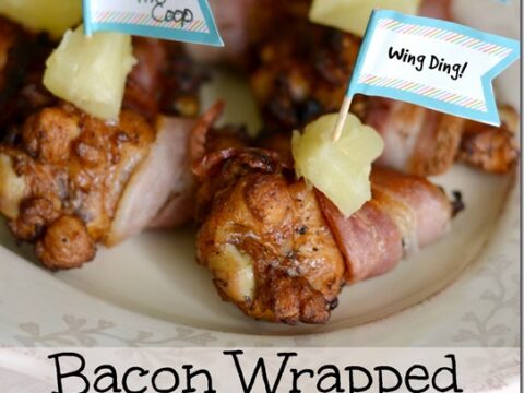 Image for Bacon Wrapped Grilled Wings