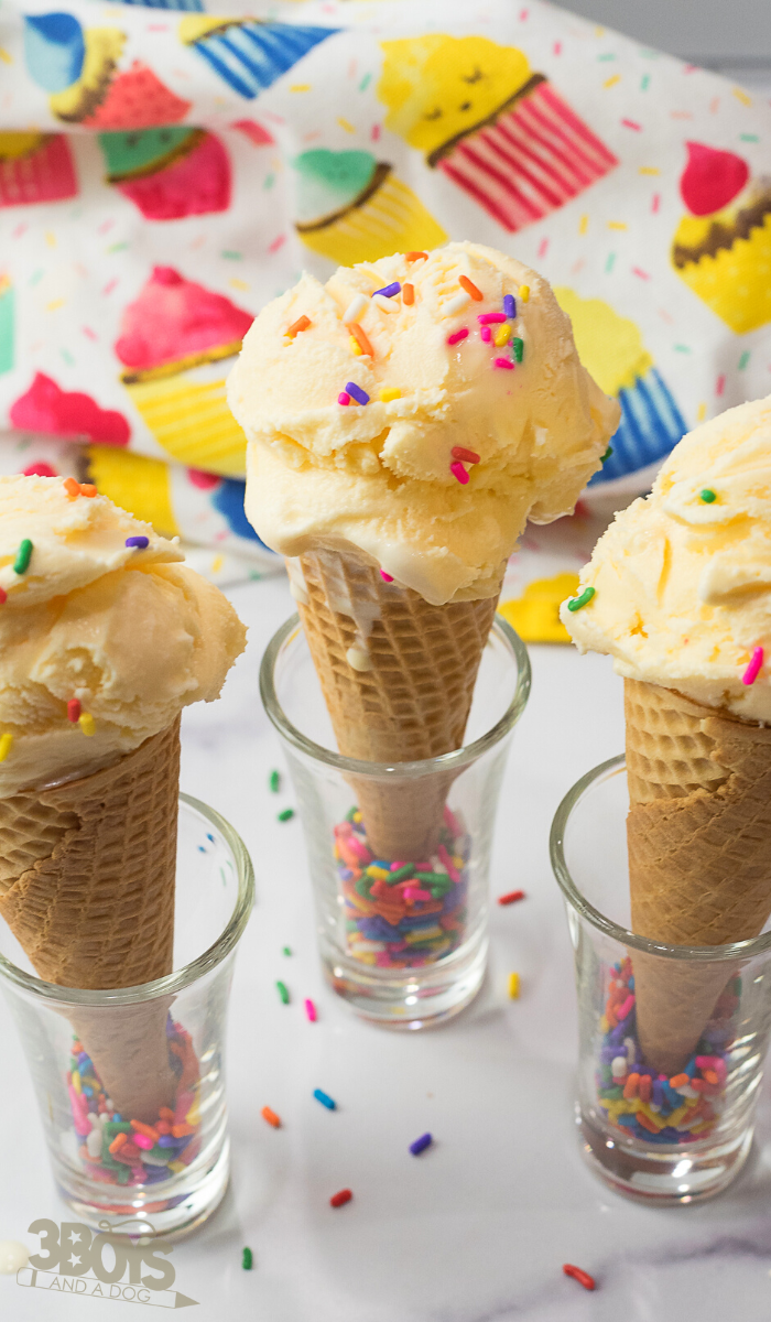 Birthday Cake Flavored Ice Cream Recipe