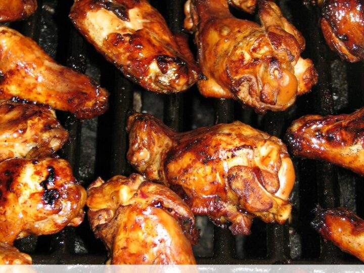Image for Marinated and Grilled Chicken Wings 